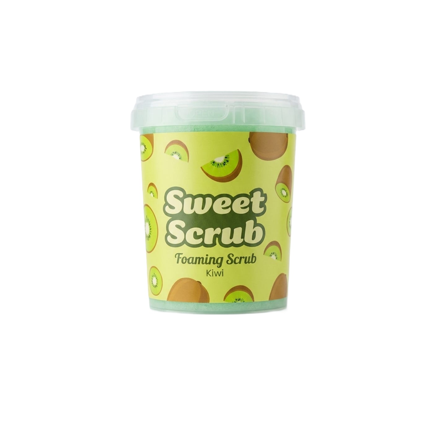 SWEET SCRUB foaming scrub - kiwi سكراب رغوي مقشر للجسم بالكيوي